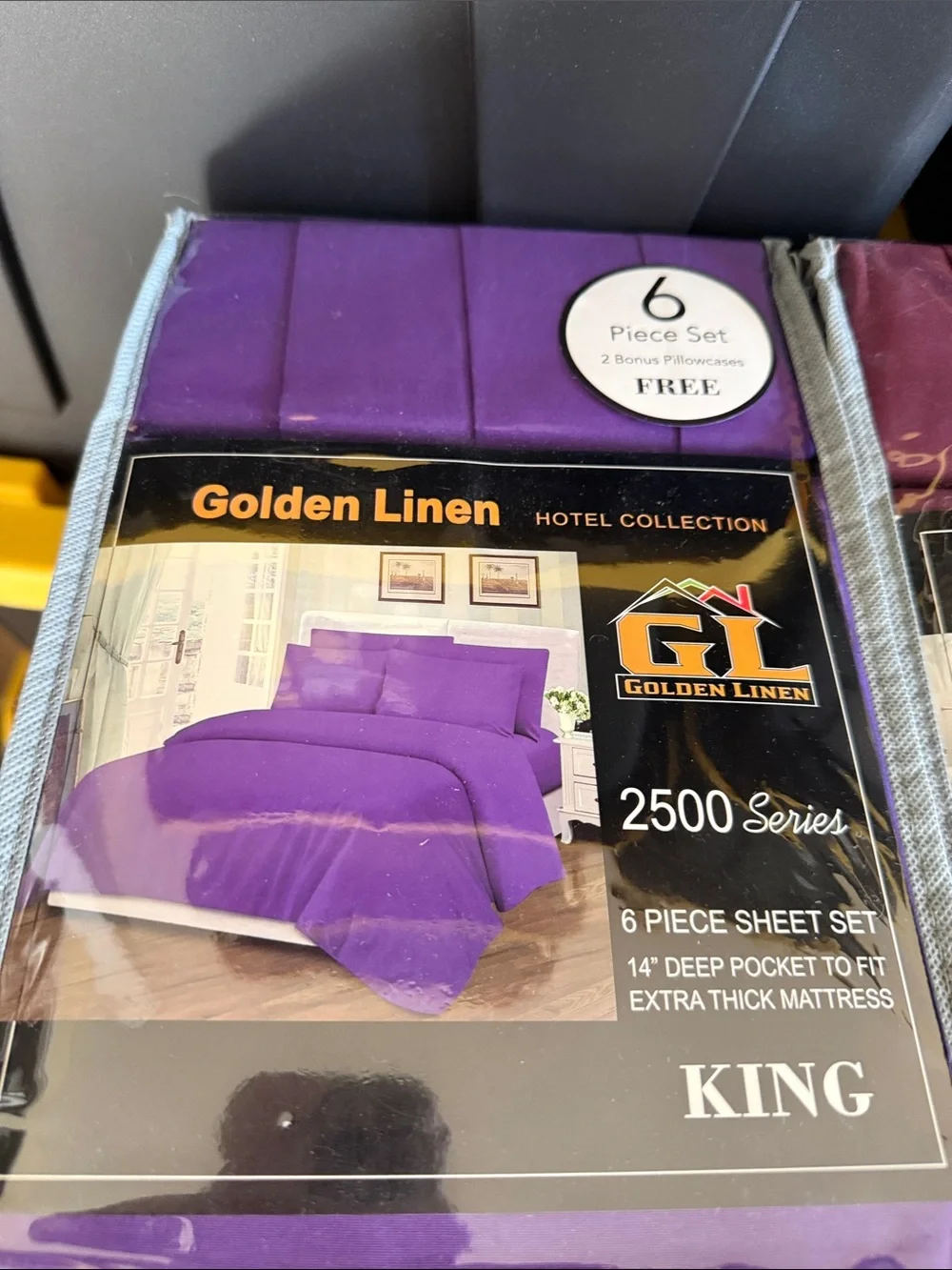 Purple King 6-Piece Sheet Set